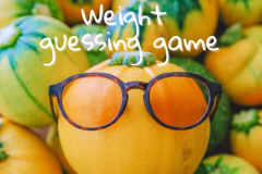 Weight-guessing-game